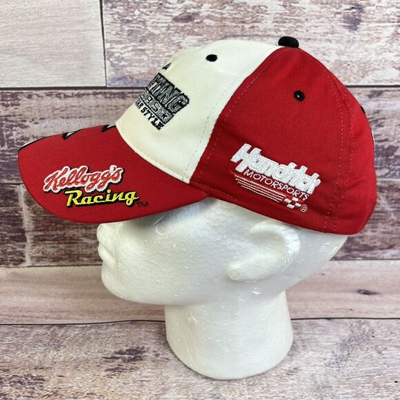 RARE Terry Labonte 44 Kelloggs Racing Hat Snapback Cap Lone Star Shark Tooth VG - Picture 5 of 15